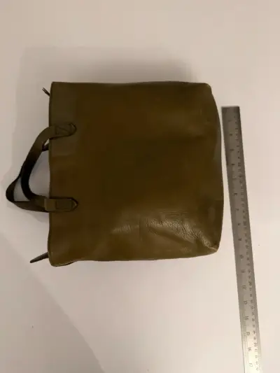 Bolso  marrón con asas cortas - miniatura 2