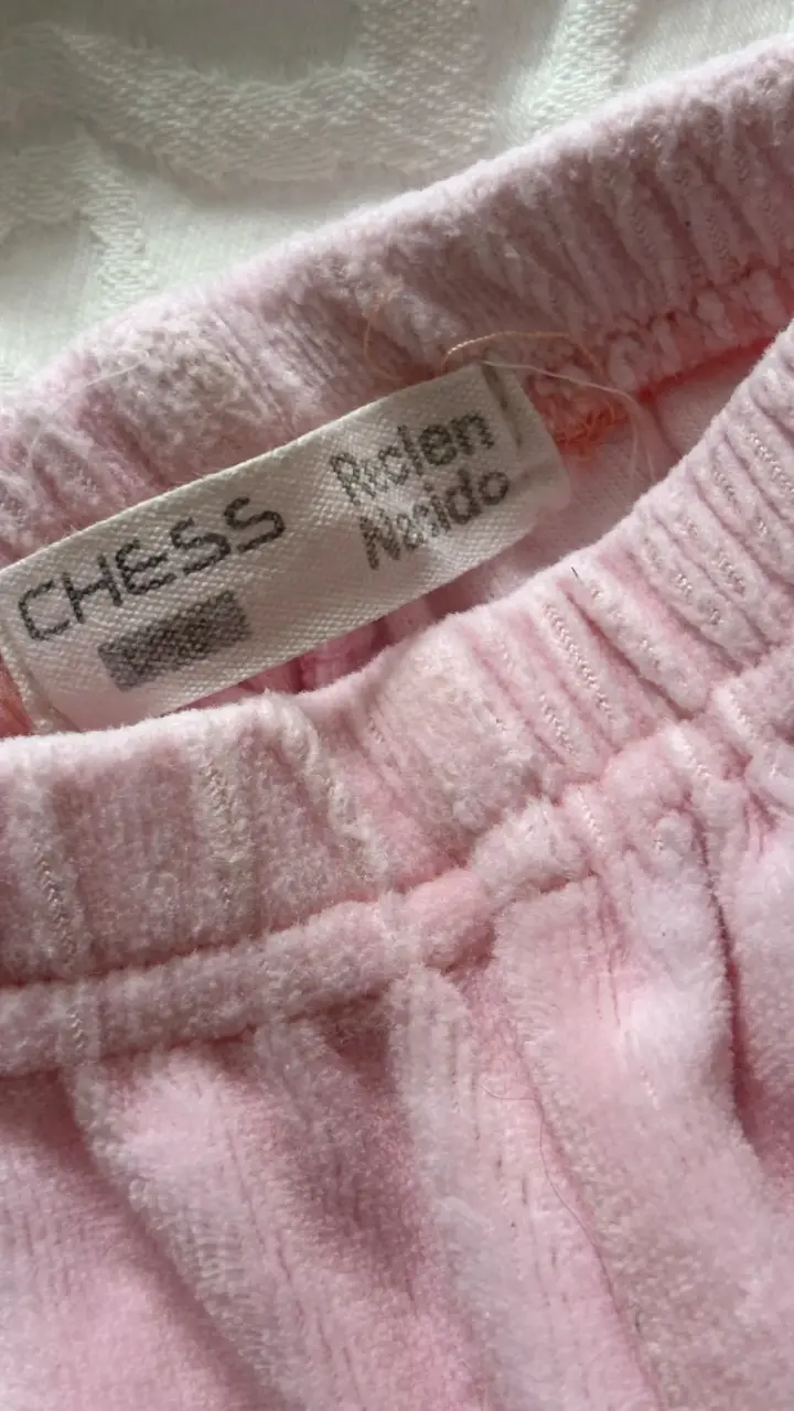 Pantalones de bebé rosados Chess - 2