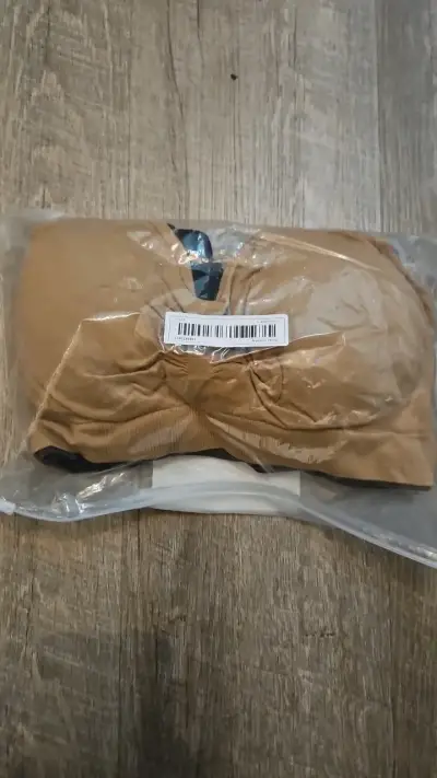 Set de Sostén Deportivo Beige Sin Costuras - miniatura 1