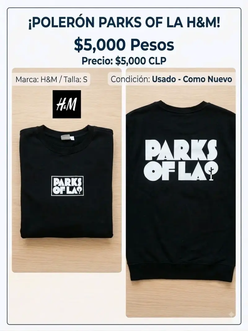 Polerón H&M - 1