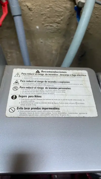 Lavadora Samsung Wobble 16kg en buen estado - miniatura 4