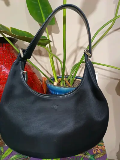Cártera hombro negro Monsac Hobo - miniatura 1
