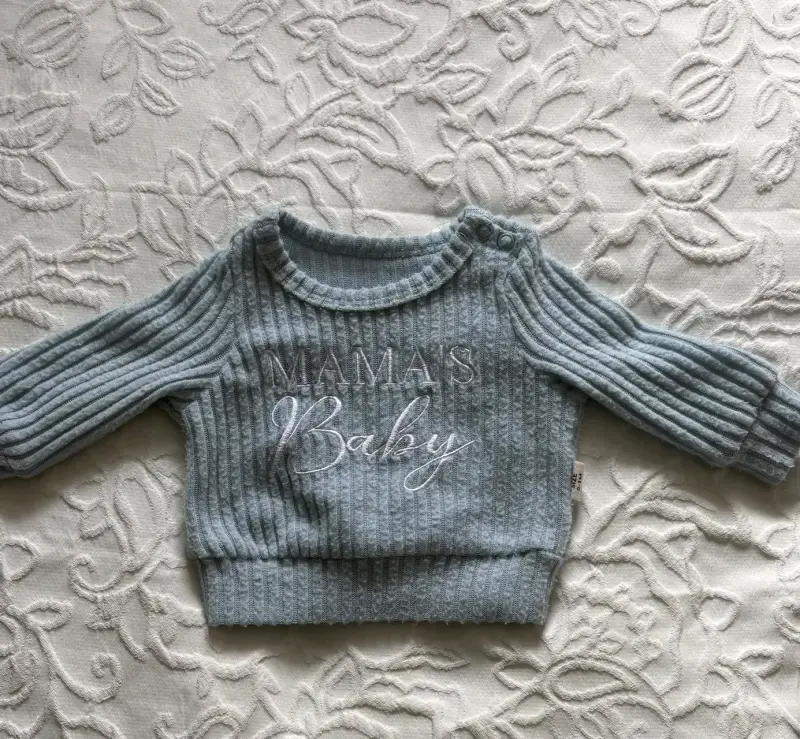 Suéter de bebé azul Shein 0-1M - 1
