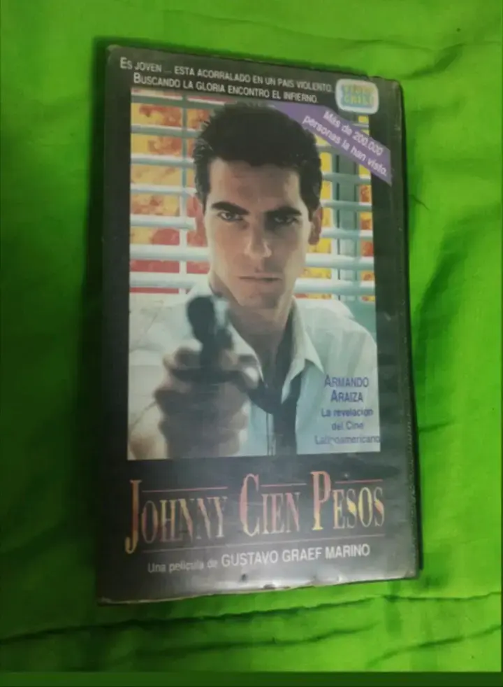 Película VHS Johnny Cien Pesos
