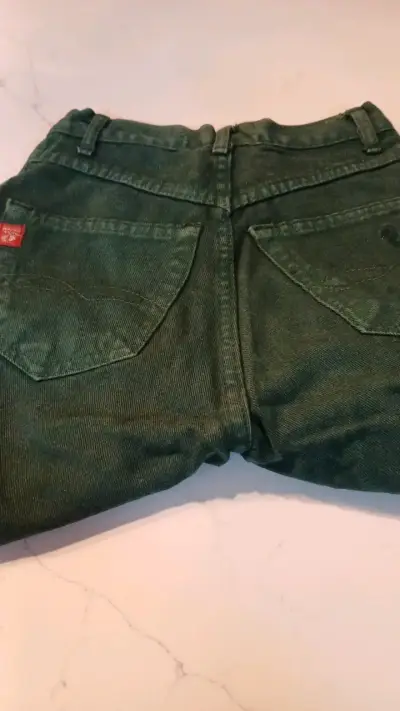 Jeans verdes para mujer en buen estado - miniatura 2