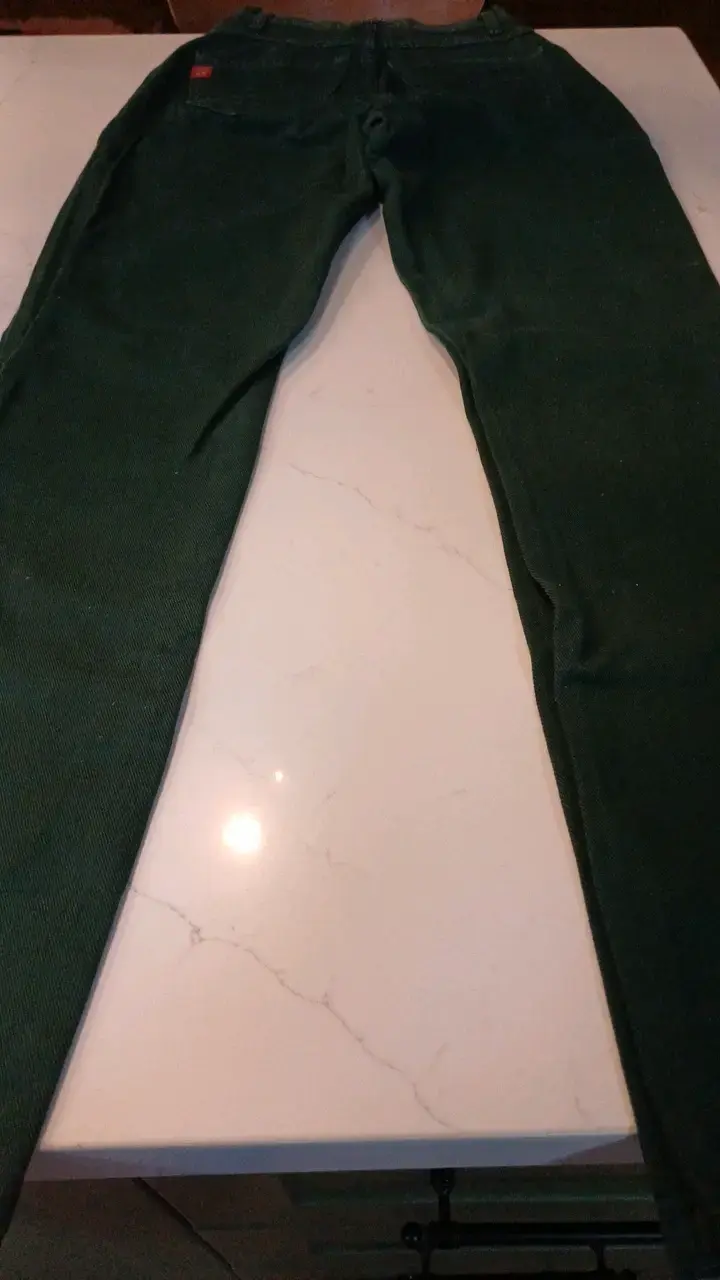 Jeans verdes para mujer en buen estado - 3