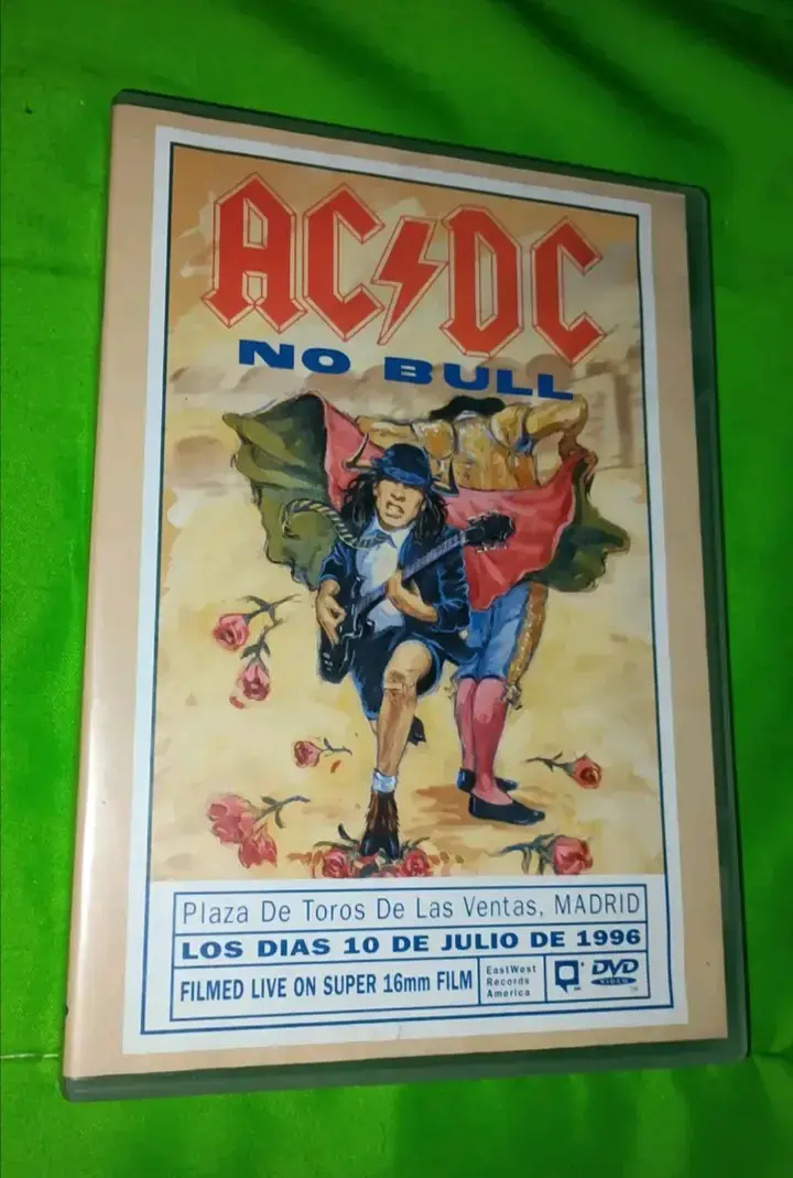 DVD AC/DC No Bull en vivo Madrid 1996 - 1