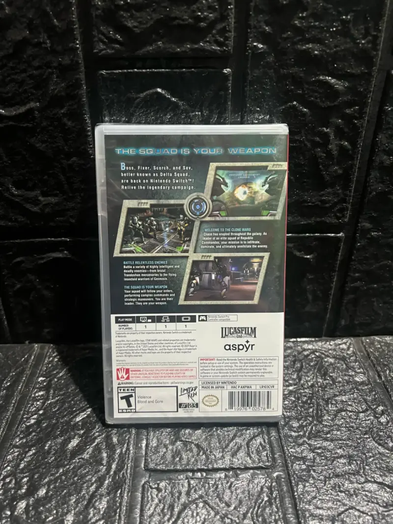 Juego Nintendo Switch Star Wars Republic Commando - 2