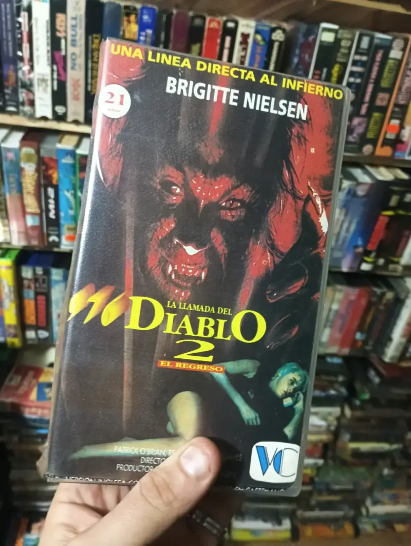 VHS La Llamada del Diablo 2 El Regreso - 1