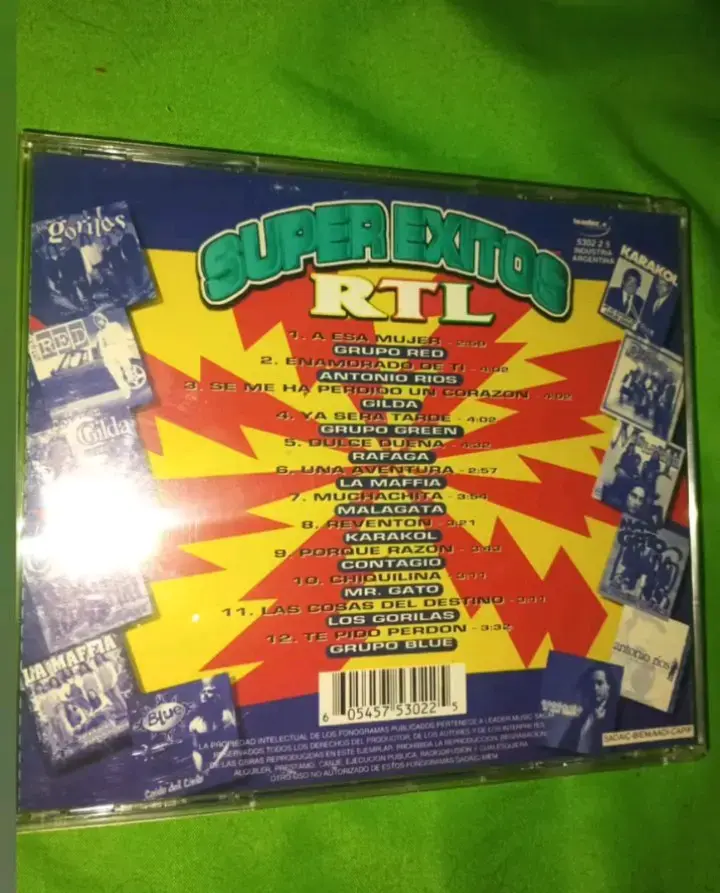 CD Super Éxitos RTL Vol. 1 Radio Tropical Latina - 4