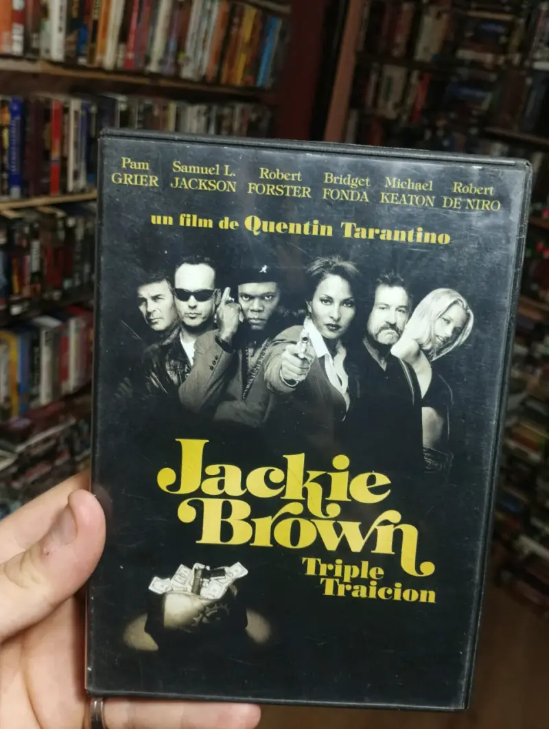 DVD Jackie Brown Triple Traición de Quentin Tarantino - 1