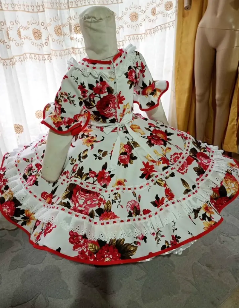 Vestido china talla 10/12 - 2
