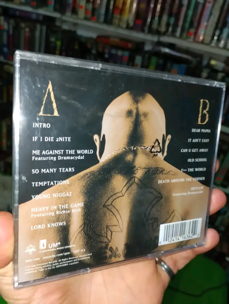 CD de música 2Pac Me Against the World - 2