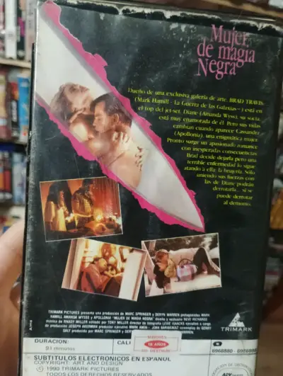 VHS Mujer de Magia Negra con Mark Hamill - miniatura 2