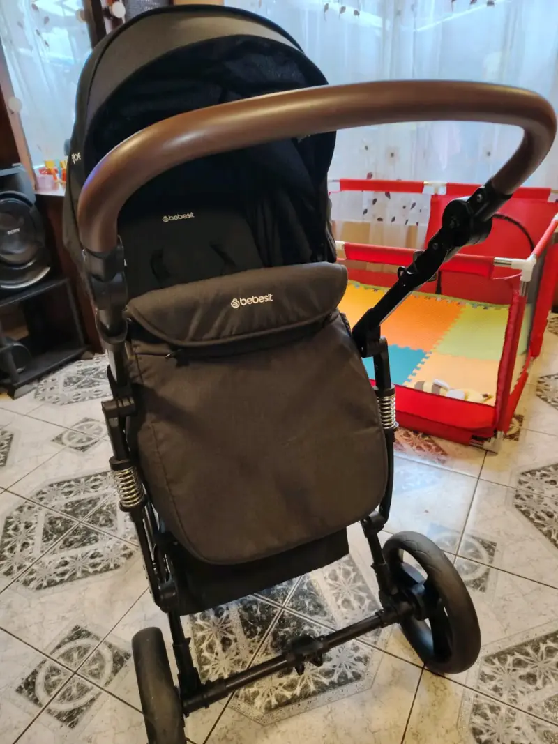 Coche cuna bebesit travel System quest XL negro - 4