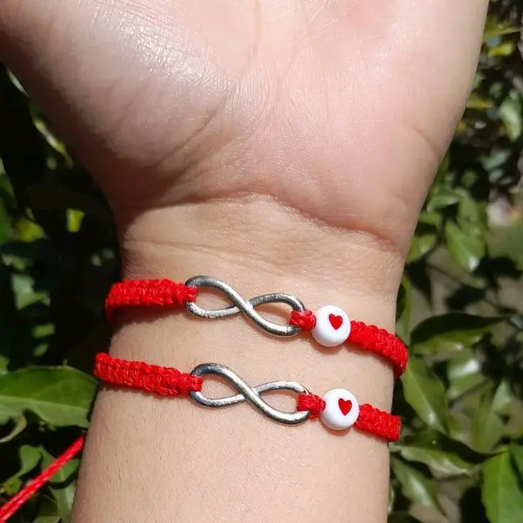 Pulseras de amistad personalizadas con iniciales - 2