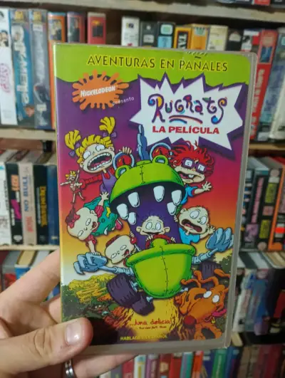 VHS Rugrats La Película Aventuras en Pañales - miniatura 1