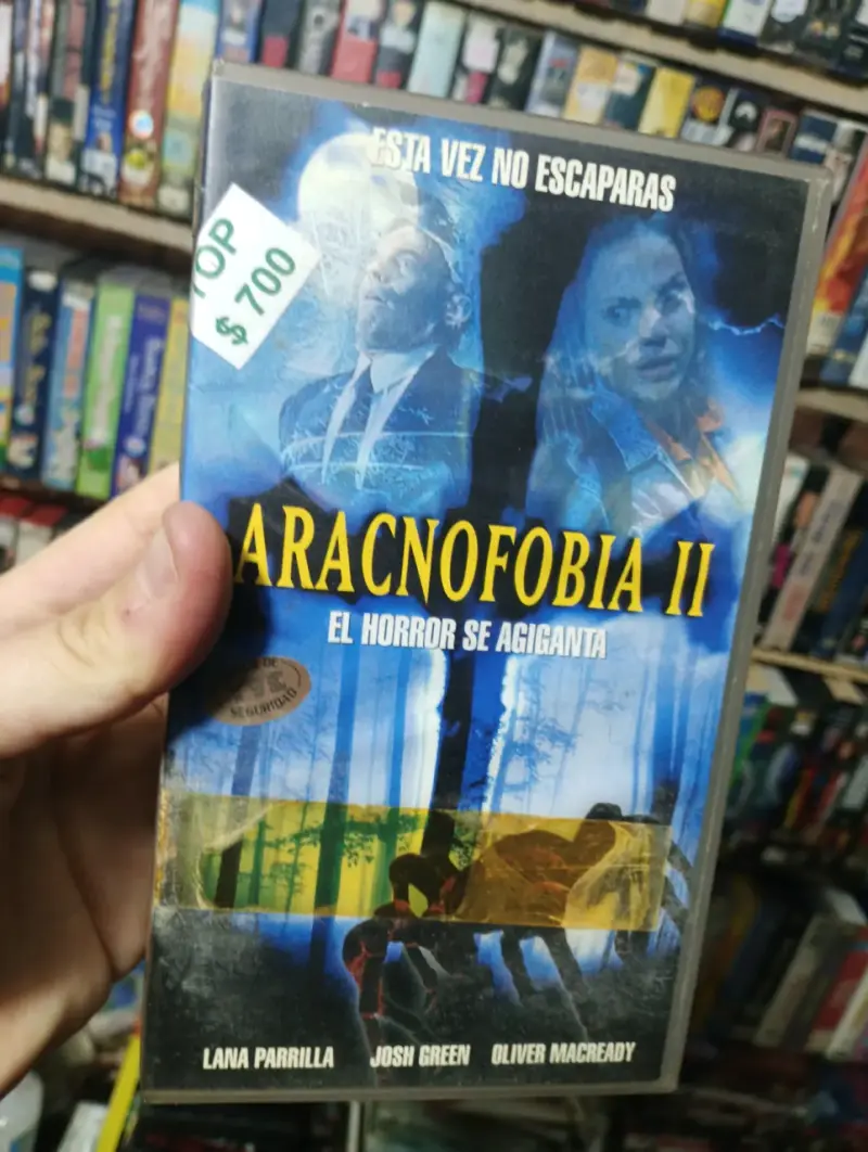 VHS Aracnofobia II El Horror Se Agiganta