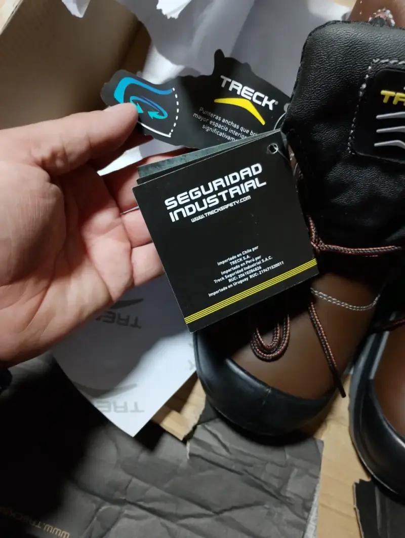 Botines de seguridad Treck Nitro 600 marrones - 2
