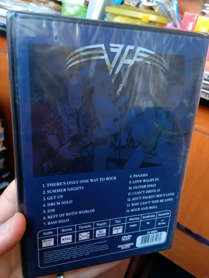 DVD Van Halen Live US Festival - 2