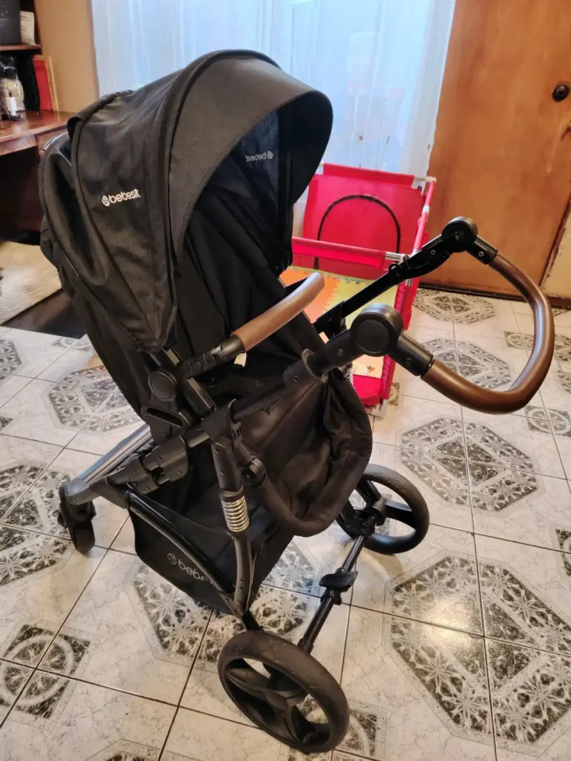 Coche cuna bebesit travel system quest lx negro - 1