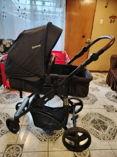 Coche cuna bebesit travel system quest lx negro - miniatura 2