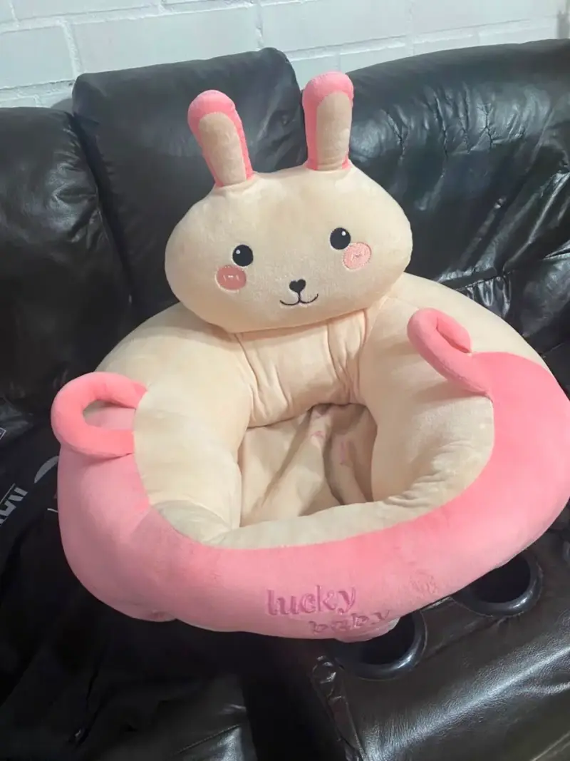 Asiento infantil de peluche Lucky Baby - 2