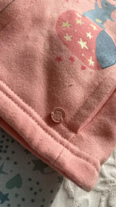 Conjunto de bebé Pillin rosado con capucha - miniatura 3