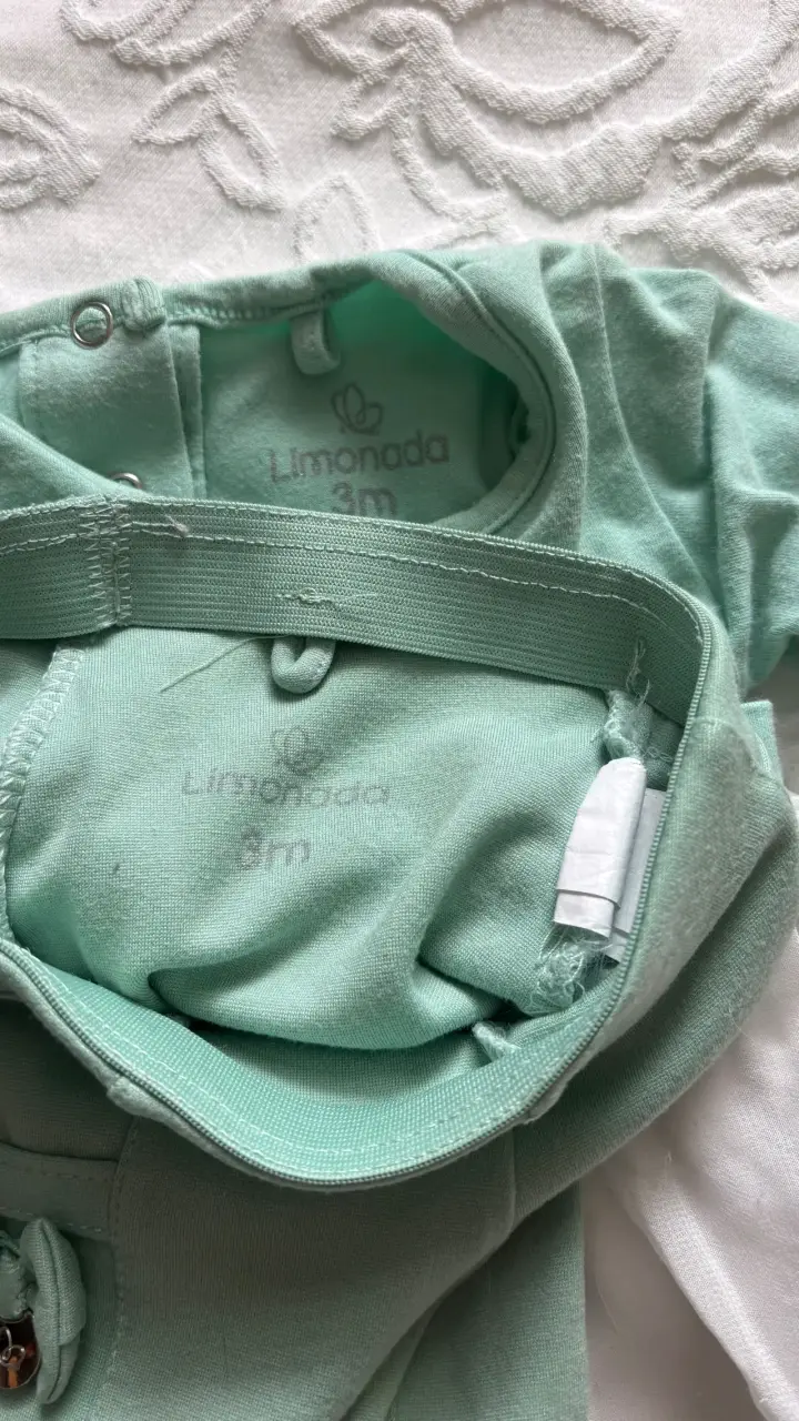 Conjunto verde con vestido y pantalón Limon - 4