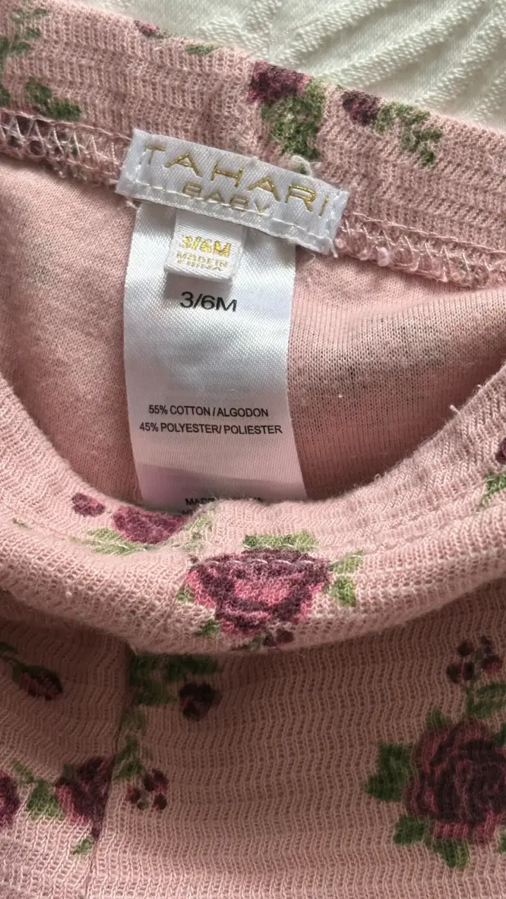 Leggings de bebé florales Tahari - 2