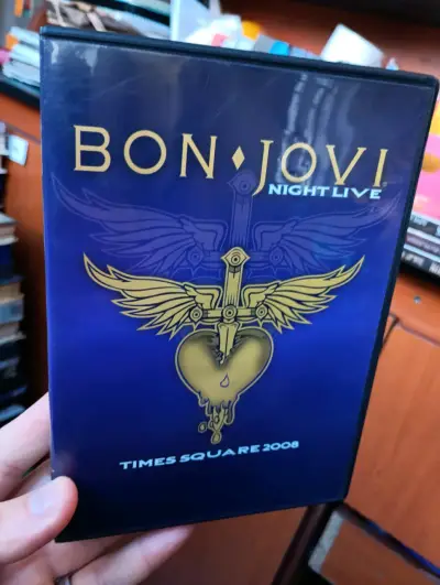 DVD Bon Jovi Night Live Times Square 2008 - miniatura 1