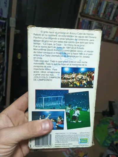 VHS Colo Colo Campeón 1991 - miniatura 2