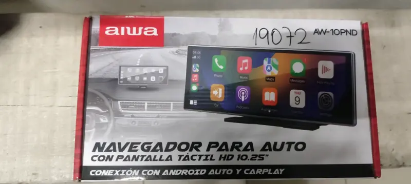 Navegador para auto Aiwa con pantalla táctil HD 10.25" - 1
