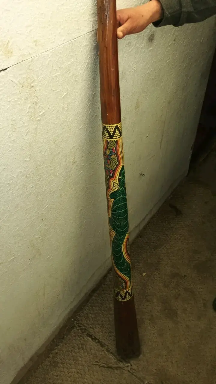 Didgeridoo artesanal pintado a mano - 3