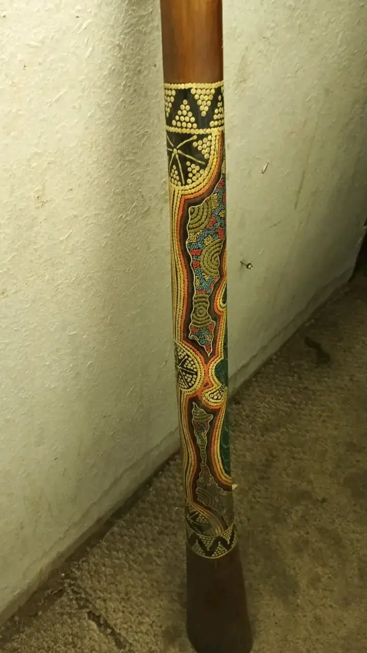 Didgeridoo artesanal pintado a mano - 4