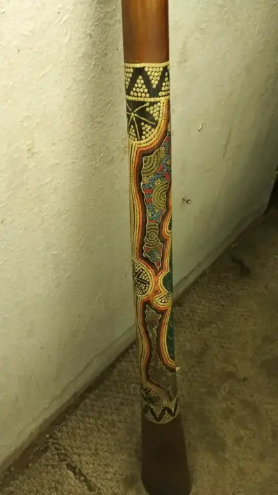 Didgeridoo artesanal pintado a mano - miniatura 4