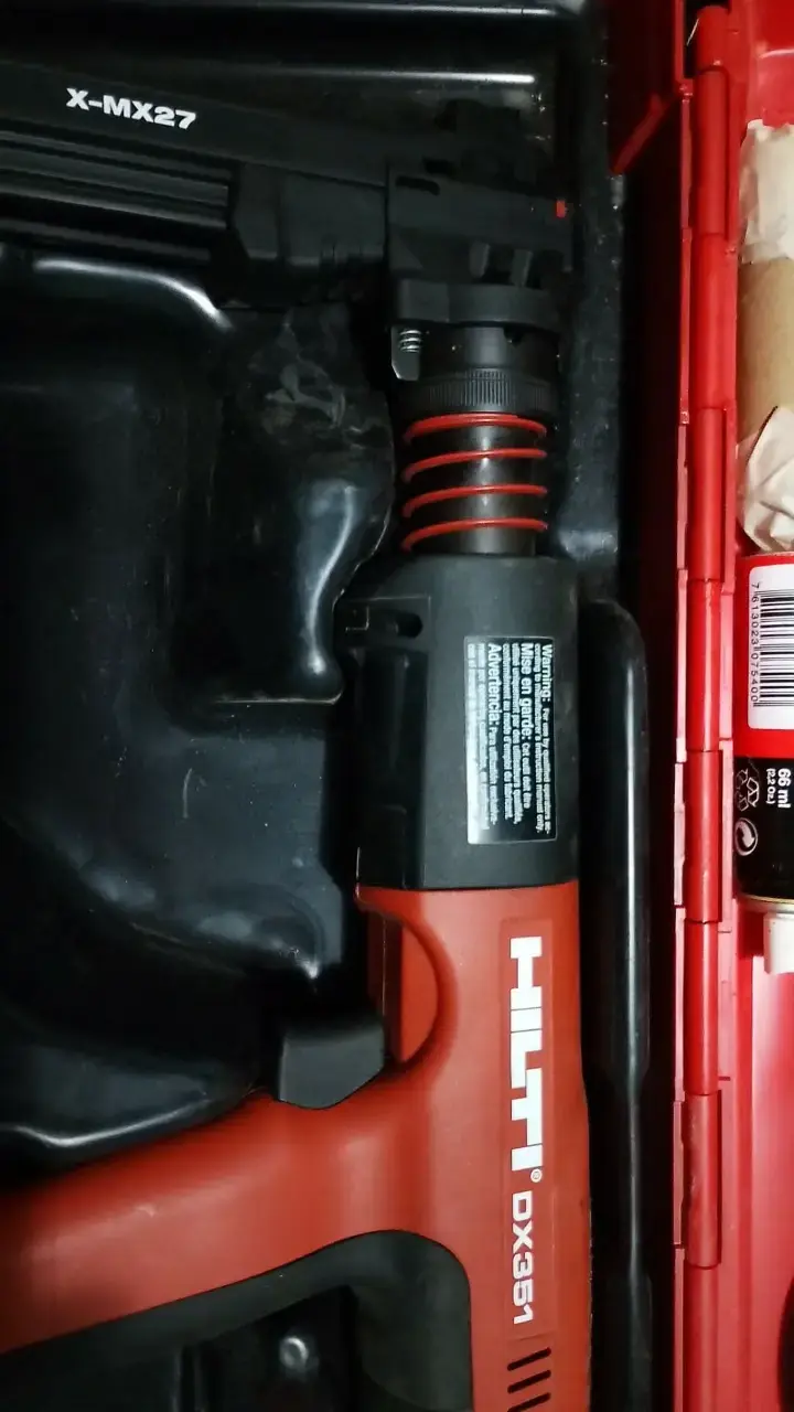 Herramienta de fijación Hilti DX 351 con accesorios - 1