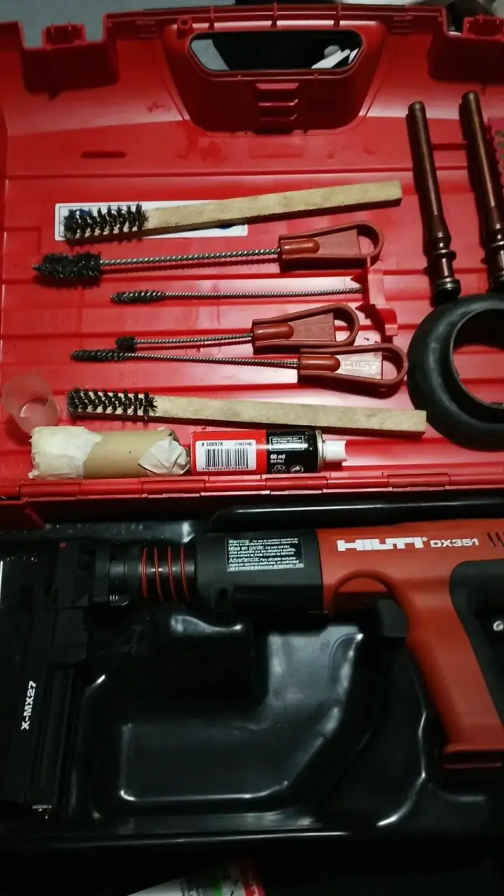Herramienta de fijación Hilti DX 351 con accesorios - 4