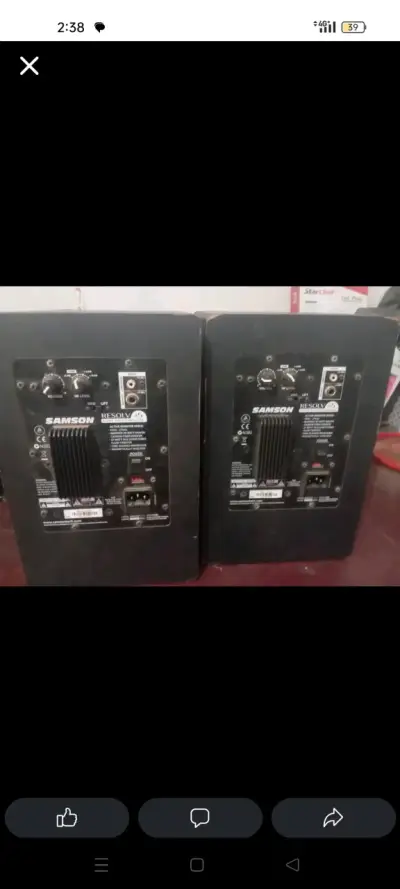 Monitores activos Samson Resolv A5 de estudio - miniatura 3