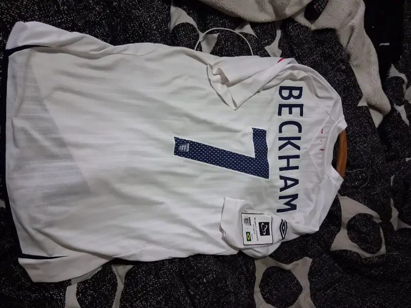 Camiseta de fútbol Inglaterra Beckham 2007 - 2