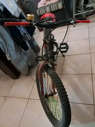 Bicicleta infantil Aro 20 con diseño colorido - miniatura 1