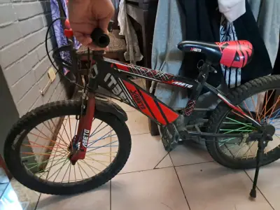 Bicicleta infantil Aro 20 con diseño colorido - miniatura 2