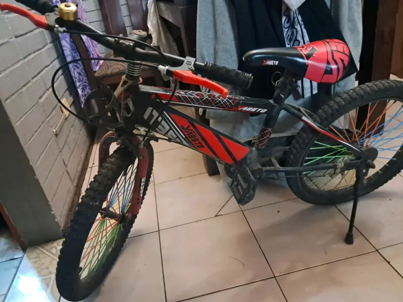 Bicicleta infantil Aro 20 con diseño colorido - 3