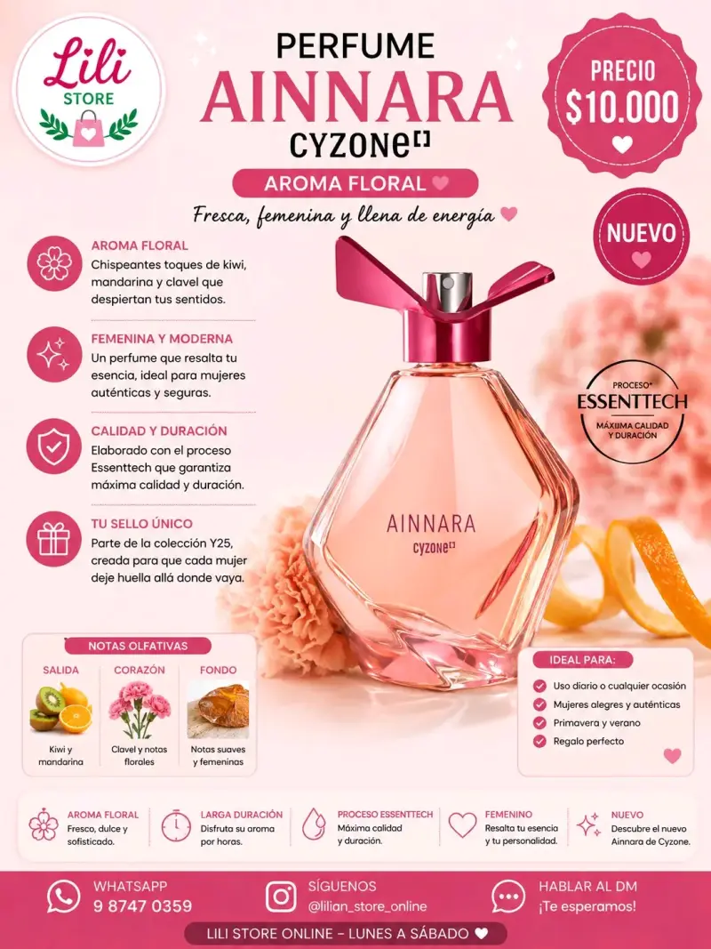 Perfume Ainnara Cyzone Aroma Floral