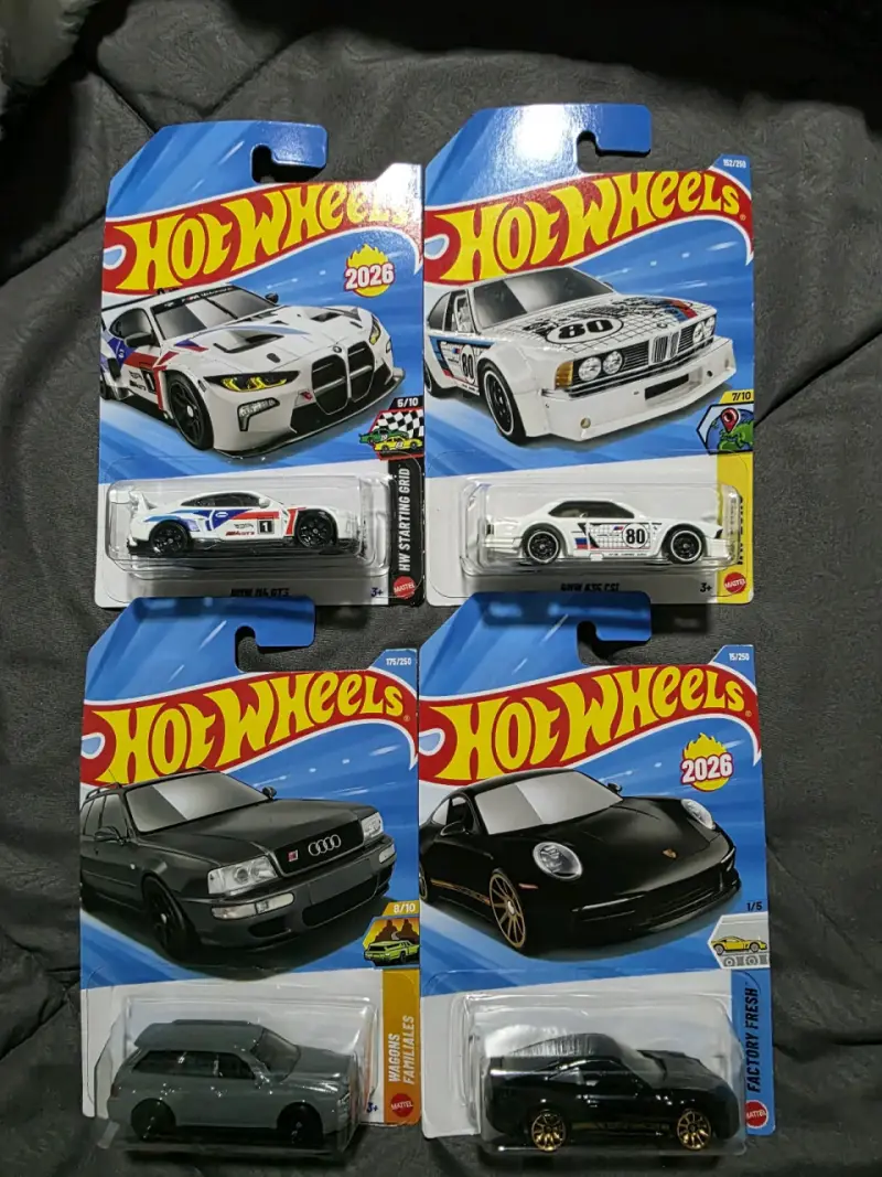 Set de autos Hot Wheels Alemanes