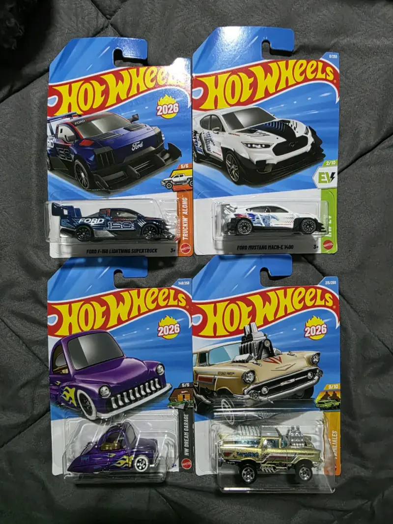 Set de autos Hot Wheels 2026 edición especial