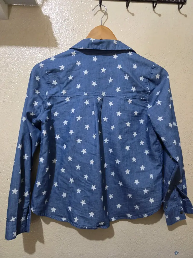Camisa de mujer azul con estrellas Going Merry - 2