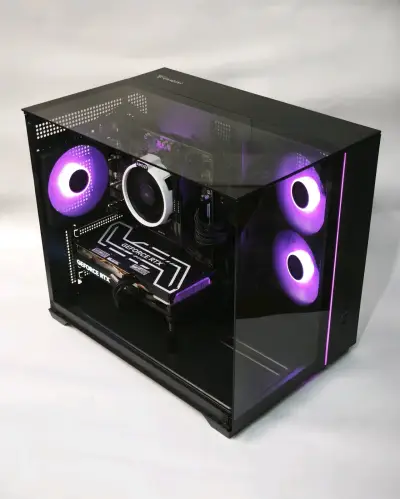 PC Gamer RTX 4060-Ryzen 5 5500-16GB-Nvme+SSD - miniatura 1