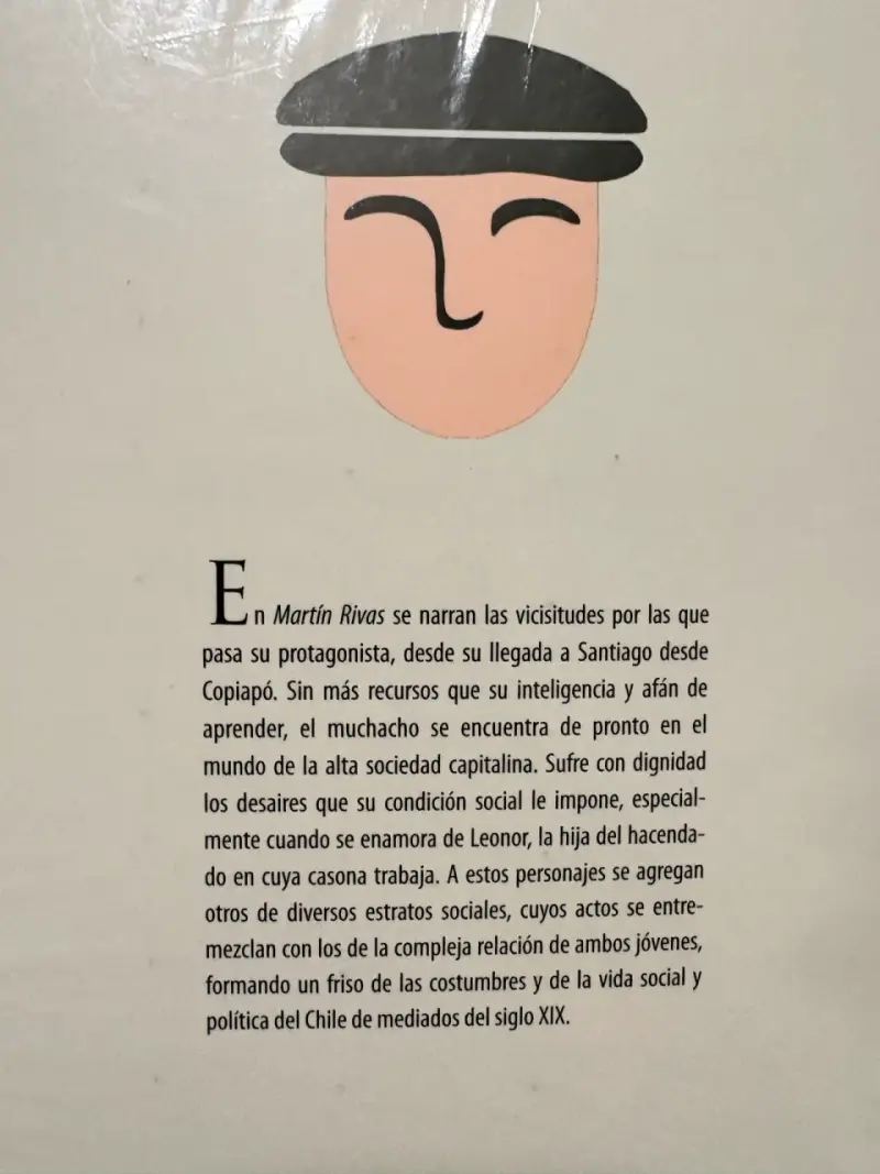 Libro Martín Rivas de Alberto Blest Gana - 2