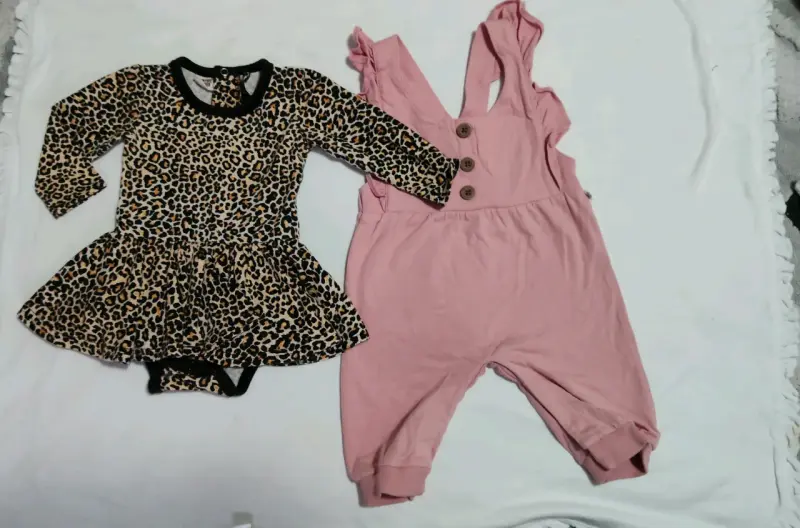 Lote de ropa para bebé 3-6 meses con estampados variados